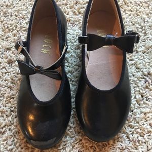 Little Girls Practice Tap Shoes 10M